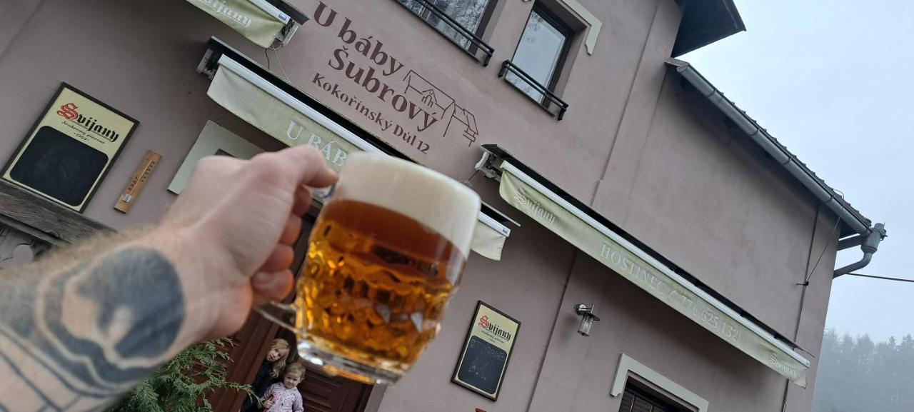 Hotel Penzion A Restaurace U Baby Subrovy Kokorin Zewnętrze zdjęcie